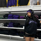 Purple On Black Hoodie