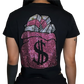 Pink Money Hungry Baby Tee