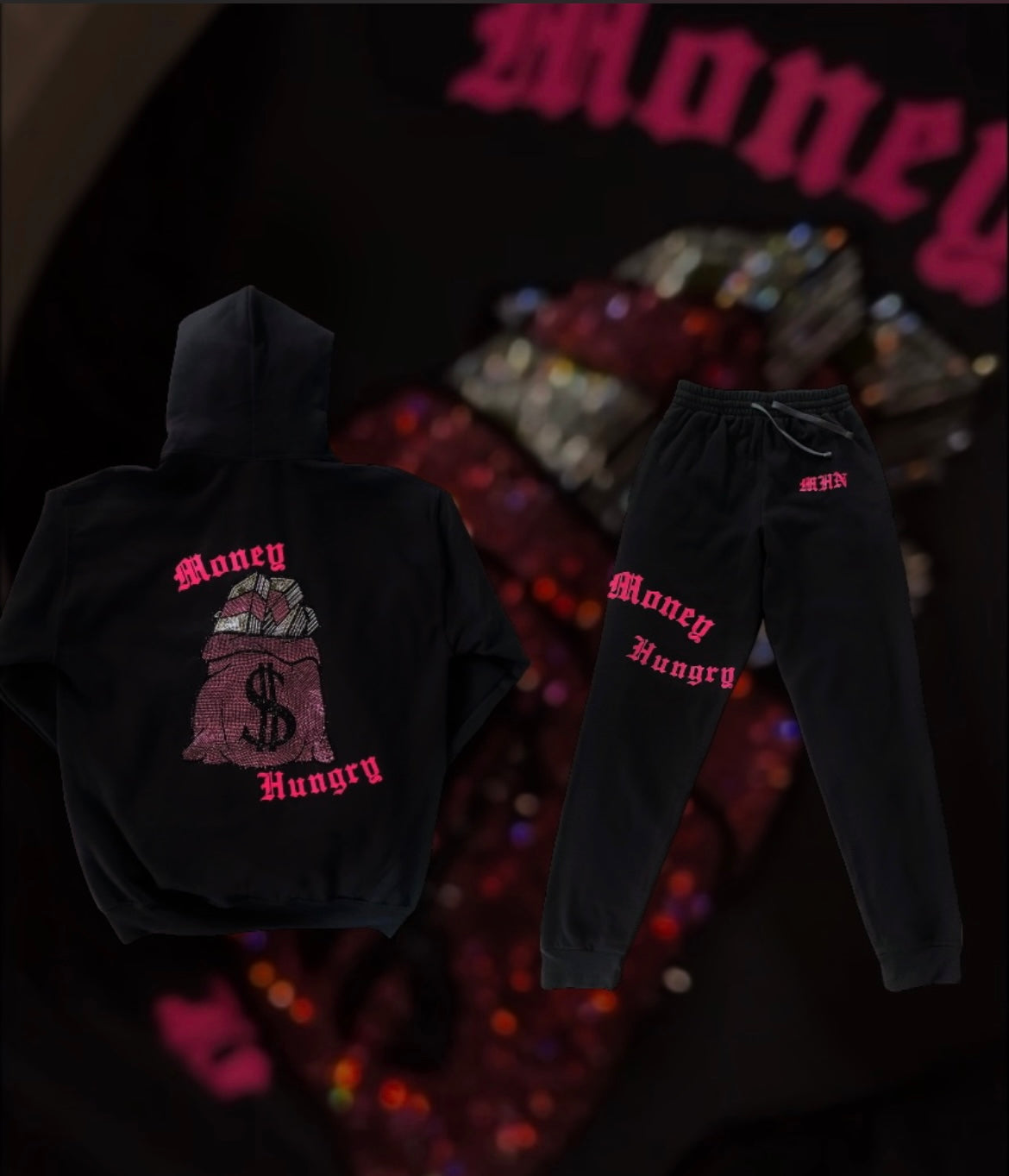 Pink Money Hungry Nation Set