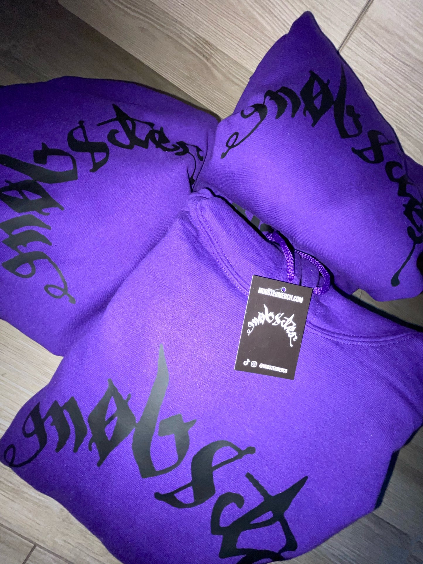 Purple Mobster Hoodie