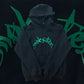 Green & Black Mobster Hoodie