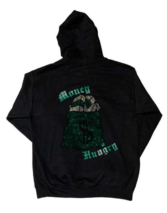 Green Money Hungry Nation Hoodie