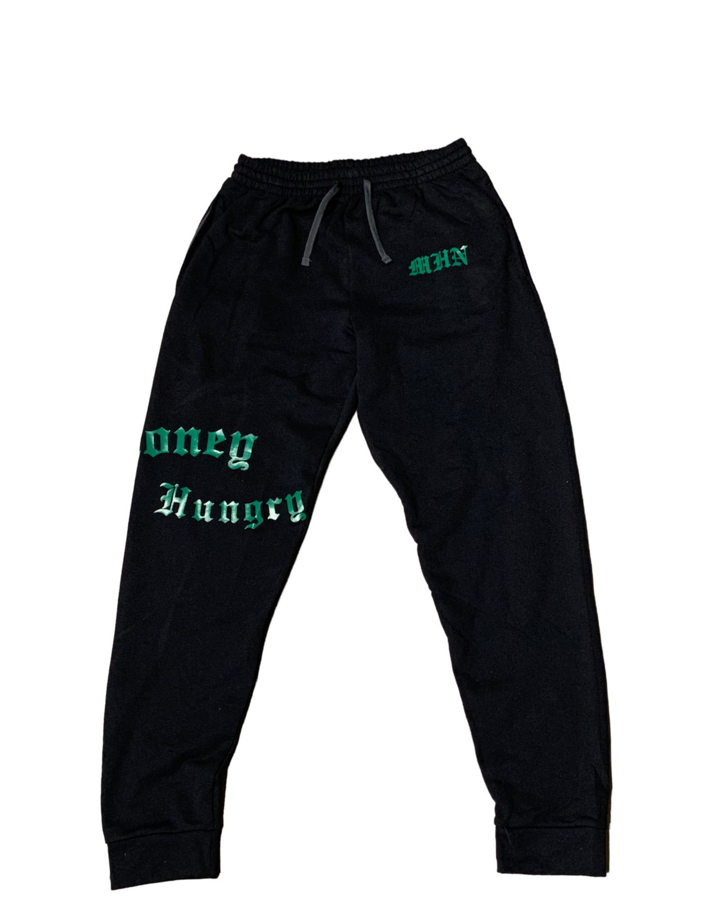 Green Money Hungry Nation Sweatpants